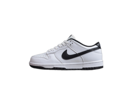 Nike SB Dunk Low White Black Running Shoes DD1503-113